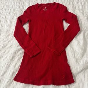 Red Long Sleeve top